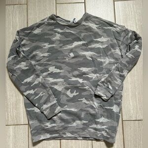 Athleta Camo Balance Sweatshirt size XS